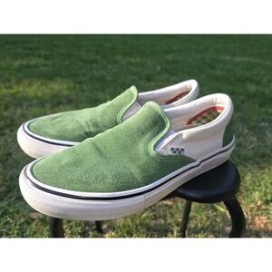 Vans Skate Slip-On Juniper / White VN0A5FCA3JD Shoes